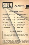 Show The Magazine of Entertainment (1952-1967 Show Magazine Inc.^) Vol. 2 #6