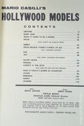 Mario Casilli's Hollywood Models SC (1963 Topical Magazines) Topical Books Series 38