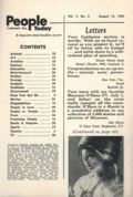 People Today (1950 Hillman Publication) Vol. 7 #3