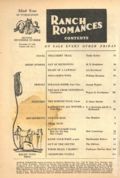 Ranch Romances (1924-1968 Clayton/Warner/Best Books/Literary Enterprises/Popular) Pulp Vol. 202 #1