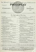 Photoplay (1911-1941 Photoplay Publishing) Magazine 1st Series Vol. 33 #3