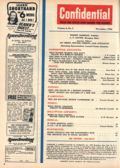 Confidential (1952-1978 Confidential, Inc) Magazine Vol. 4 #5