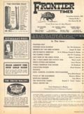 Frontier Times (1923 Western Publications, Inc.) 1st Series Vol. 50 #1