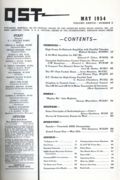 QST (1915 American Relay Radio League, Inc.) Magazine May 1954