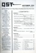 QST (1915 American Relay Radio League, Inc.) Magazine Sep 1954