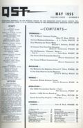 QST (1915 American Relay Radio League, Inc.) Magazine May 1955