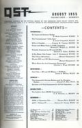 QST (1915 American Relay Radio League, Inc.) Magazine Aug 1955