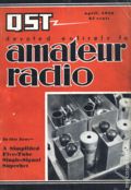 QST (1915 American Relay Radio League, Inc.) Magazine Apr 1933