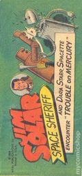 Jim Solar Space Sheriff in Trouble on Mercury (1952) Mini-Comic 0