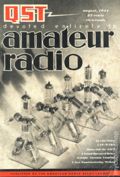 QST (1915 American Relay Radio League, Inc.) Magazine Aug 1944