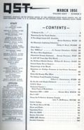 QST (1915 American Relay Radio League, Inc.) Magazine Mar 1951
