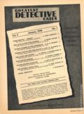 Greatest Detective Cases (Canadian 1941 Superior) Magazine Vol. 4 #1