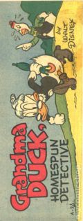 Grandma Duck Homespun Detective Mini Comic (1950) 2