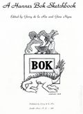 Hannes Bok Sketchbook SC (1976 Gerry de la Ree) 1-1ST
