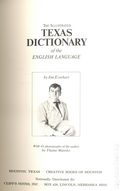 Illustrated Texas Dictionary of the English Language (1967 Creative Books of Houston) Vol. 1 #1