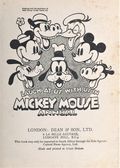 Mickey Mouse Annual HC (1931-1965 Dean & Son, Ltd) 1938