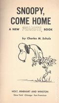 Snoopy, Come Home TPB (1963 Holt) A New Peanuts Book 1-1ST