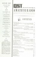 QST (1915 American Relay Radio League, Inc.) Magazine Jan 1947