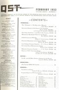 QST (1915 American Relay Radio League, Inc.) Magazine Feb 1953