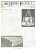 Modern Priscilla (1887-1930 Priscilla Company) Magazine Mar 1909