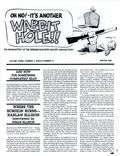 Rabbit Hole (1981-2018 Kilimanjaro Corporation / Harlan Ellison Newsletter) Fanzine 12