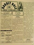 Rabbit Hole (1981-2018 Kilimanjaro Corporation / Harlan Ellison Newsletter) Fanzine 30