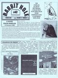 Rabbit Hole (1981-2018 Kilimanjaro Corporation / Harlan Ellison Newsletter) Fanzine 47