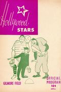 Hollywood Stars Baseball Program (1938-1957 Hollywood Baseball Club) 1950