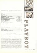 Playboy Magazine (1953-Present HMH Publishing) Vol. 4 #4