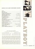 Playboy Magazine (1953-Present HMH Publishing) Vol. 4 #9