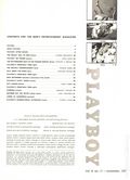 Playboy Magazine (1953-Present HMH Publishing) Vol. 4 #11