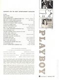 Playboy Magazine (1953-Present HMH Publishing) Vol. 6 #2