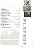 Playboy Magazine (1953-Present HMH Publishing) Vol. 6 #11