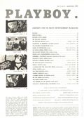 Playboy Magazine (1953-Present HMH Publishing) Vol. 7 #9
