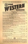 Dime Western Magazine (1932-1954 Popular Publications) Pulp Vol. 24 #2
