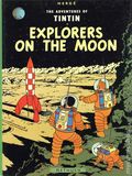 Adventures of Tintin Explorers on the Moon HC (1959 Methuen) 1-1ST