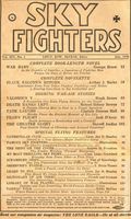 Sky Fighters (1932-1950 Standard) Pulp Vol. 14 #1