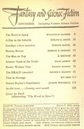 Magazine of Fantasy and Science Fiction (1949-Present Mercury Publications) Vol. 19 #3