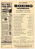 True's Boxing Yearbook (Fawcett Publications, Inc.) 1961