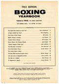 True's Boxing Yearbook (Fawcett Publications, Inc.) 1962