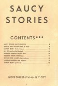 Two Book Saucy Stories (1936-1938 Movie Digest) Pulp FALL 1937