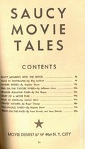 Two Book Saucy Stories (1936-1938 Movie Digest) Pulp FALL 1937