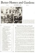 Better Homes & Gardens (1924 Meredith Publishing Company) Magazine Vol. 5 #2