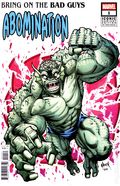 Bring on the Bad Guys Abomination (2025 Marvel) 1E