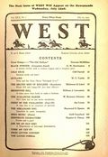 West (1926-1953 Doubleday) Pulp Vol. 30 #1