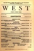 West (1926-1953 Doubleday) Pulp Vol. 31 #6