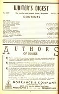 Writer's Digest (1921-Present F+W Publications) Vol. 24 #3