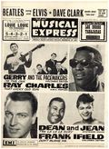 New Musical Express Newspaper (1952 - 1985 IPC Magazine) Jan 1964