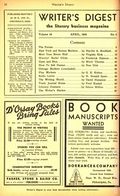 Writer's Digest (1921-Present F+W Publications) Vol. 16 #5