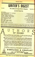 Writer's Digest (1921-Present F+W Publications) Vol. 20 #10